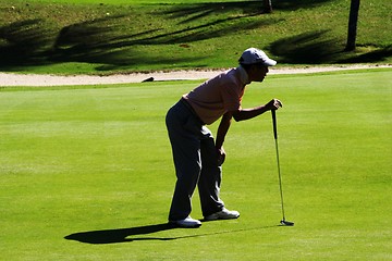 Image showing Golfer