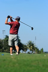 Image showing Golfer