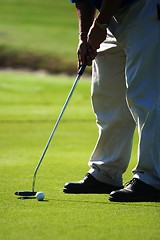 Image showing Golfer