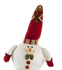 Image showing Cute cuddly Christmas decoration toy