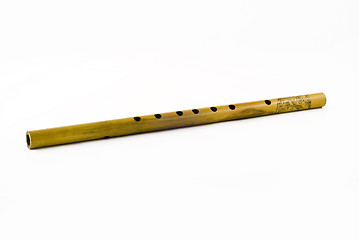 Image showing Ukrainian ethnic flute Sopilka