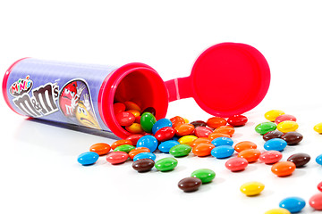 Image showing M&M Minis chocolate confectionary