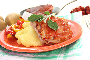 Image showing Saltimbocca