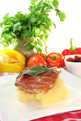 Image showing Saltimbocca