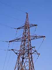 Image showing High voltage Electric line