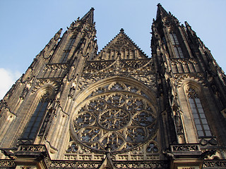 Image showing Saint Vitus Cathedral in Prague 