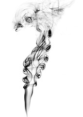 Image showing Magic smoke abstract