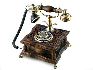 Image showing Antique telephone 