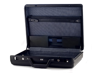 Image showing Opened briefcase