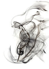 Image showing Beautiful smoke abstract