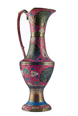 Image showing Antique Indian vase