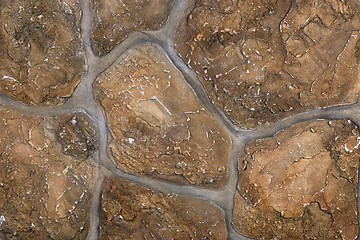 Image showing stone wall texture