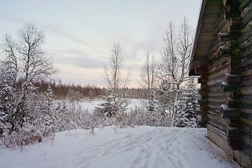 Image showing Dawn in winter