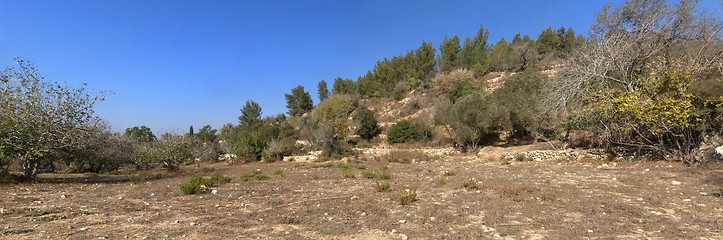 Image showing Scenic Mediterranean hills 