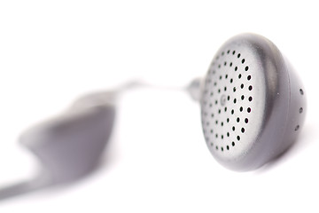 Image showing Earphones on white