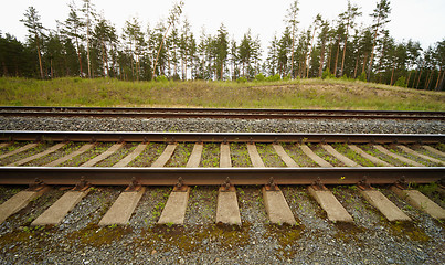 Image showing Railroad tracks