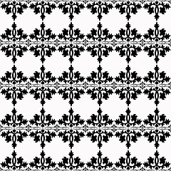 Image showing Seamless floral pattern background 