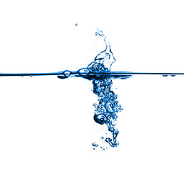 Image showing water splash bubble