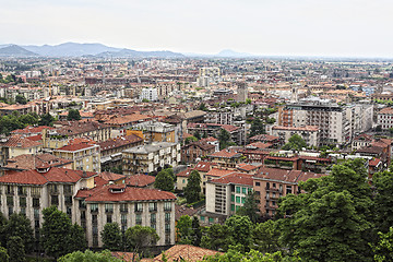 Image showing bergamo urbanscape