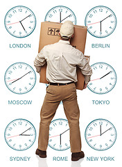Image showing time zone delivery