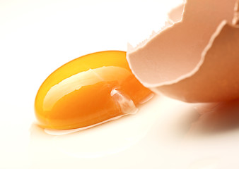 Image showing raw egg