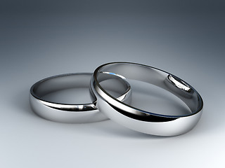 Image showing wedding rings