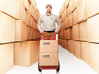 Image showing delivery man