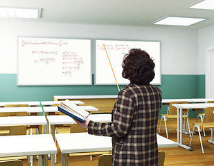 Image showing teacher at work