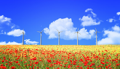 Image showing power wind station