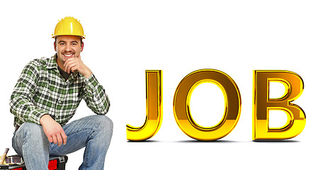 Image showing confident job