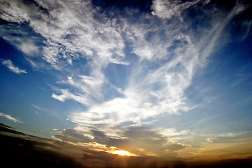 Image showing Sunset Sky