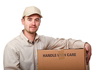Image showing delivery man 