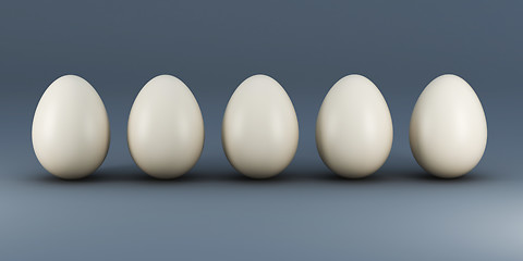 Image showing easter eggs