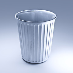 Image showing trash can 3d