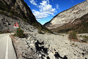 Image showing italian alps landscape