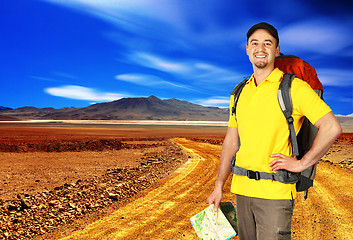Image showing travel in desert