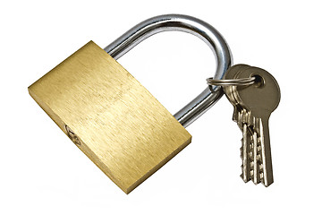 Image showing Padlock