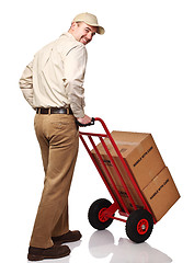 Image showing delivery man