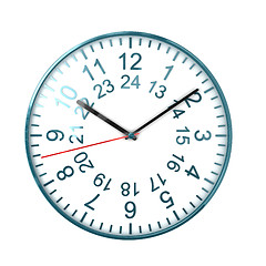 Image showing 24 ours clock