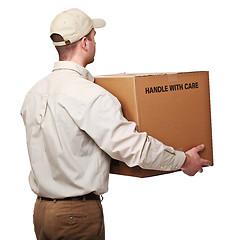 Image showing delivery man