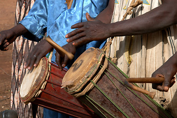 Image showing African instruments