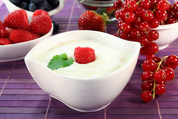 Image showing Yogurt