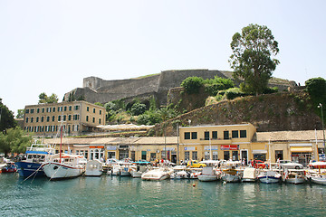 Image showing Kerkyra harbor