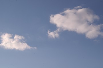 Image showing Sky with to clouds