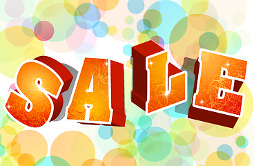 Image showing Sale design template.