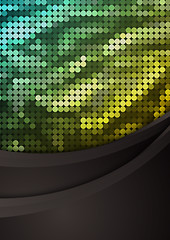 Image showing Abstract colorful wallpaper. Vector.