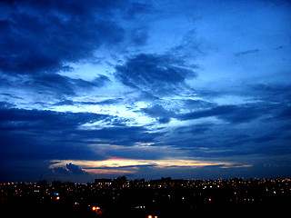 Image showing miami sky