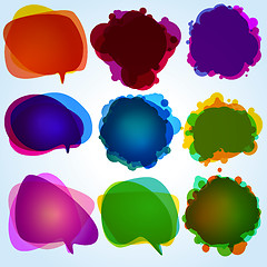 Image showing Crystal speech bubbles.