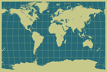 Image showing Vector World Map