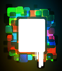 Image showing abstract glowing background